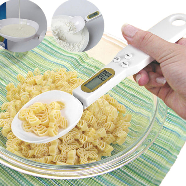 LCD Digital Kitchen Scale Electronic Cooking Food Weight Measuring Spoon Grams Coffee Tea Sugar Spoon Scale Kitchen Tools 2963599035888