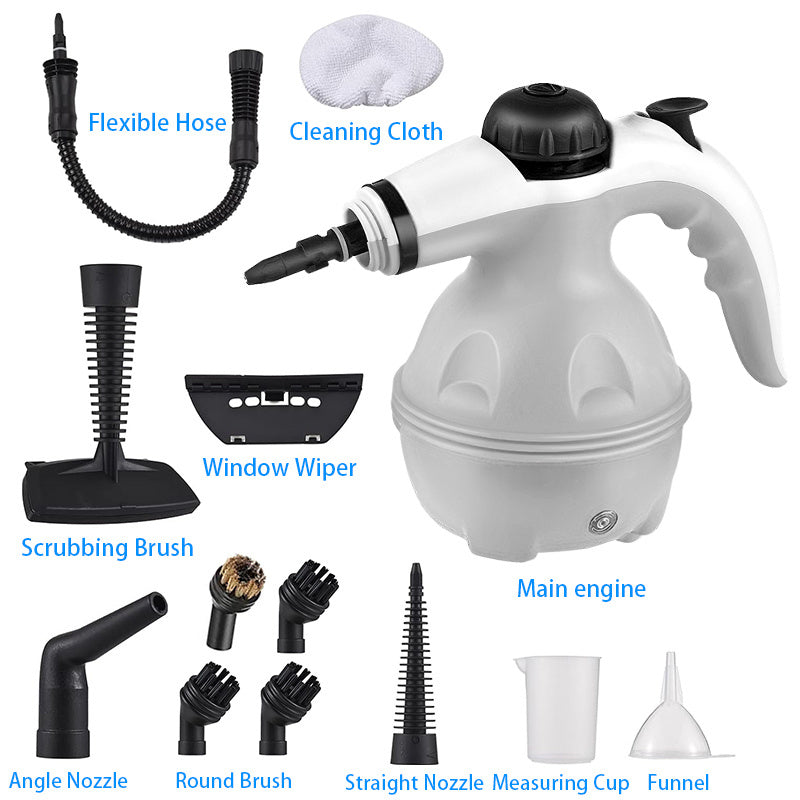 Grenade Steam Cleaner, Pressurized Handheld Cleaner For Household Use, Equipped With 12 Accessories, For Multiple Surfaces And A Powerful Home Steam Machine For Cleaning In Various Scenarios. 29760091-2b02-48cd-9d59-a47a1c1b5141