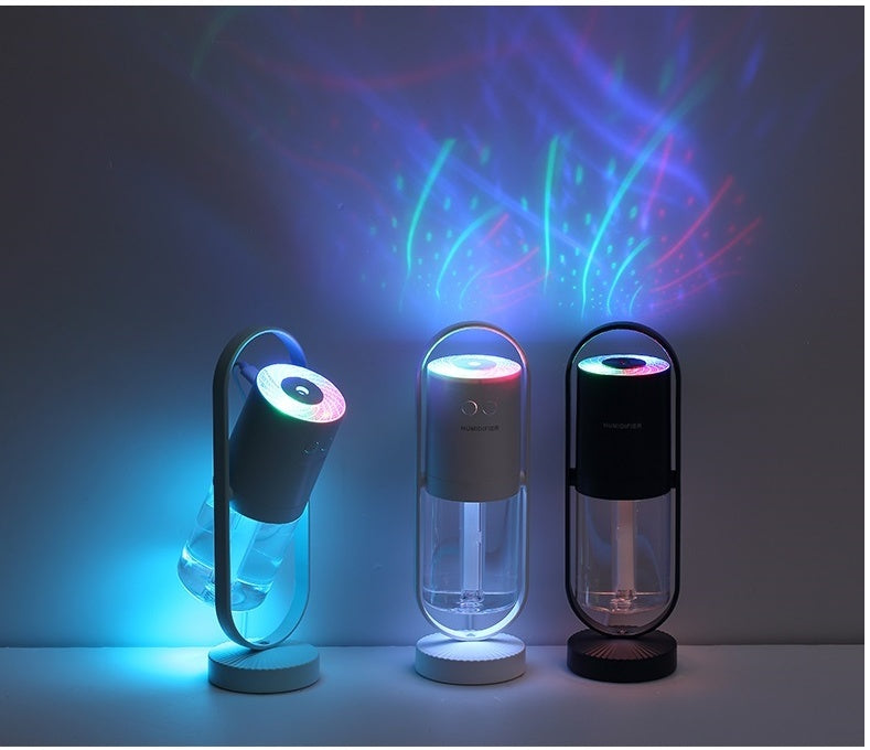 Magic Shadow USB Air Humidifier For Home With Projection Night Lights Ultrasonic Car Mist Maker Mini Office Air Purifier 2988081646260