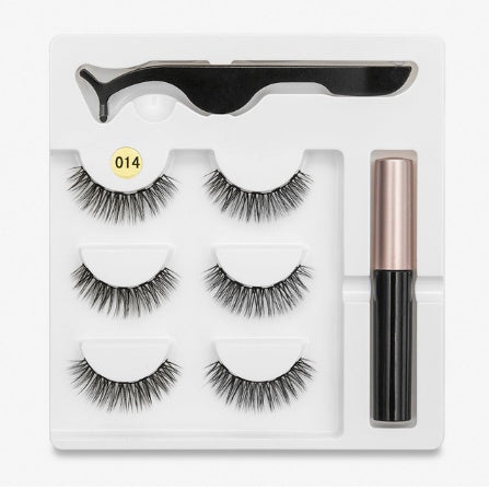 A Pair Of False Eyelashes With Magnets In Fashion 2999156319751