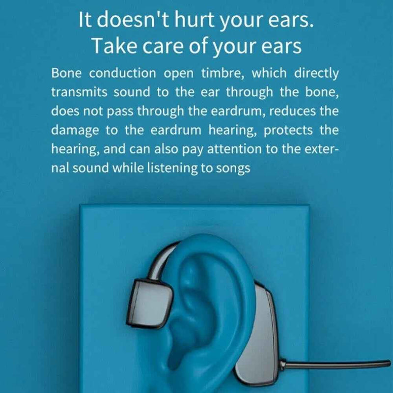 Bone Conduction Headphones Bluetooth 5.1 Wireless Headset Earbuds Outdoor Sport 2a6afa1f-4564-4238-a13d-59dd2dc7f93a