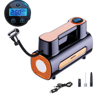 Tire Inflator 12V DC Portable Compressor Electric DC Auto Tire Pumps For Car Tires - NOMAN STORE LLC