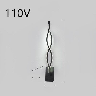 led wall lamp nordic minimalist bedroom bedside lamp 2c615577-1b60-4e32-965e-fe4be2d968a8
