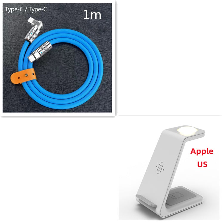 3 In 1 Fast Charging Station Wireless Charger Stand Wireless Quick Charge Dock For Phone Holder 2dd91ab9-6df1-40f2-90fb-3c7afcd86f55