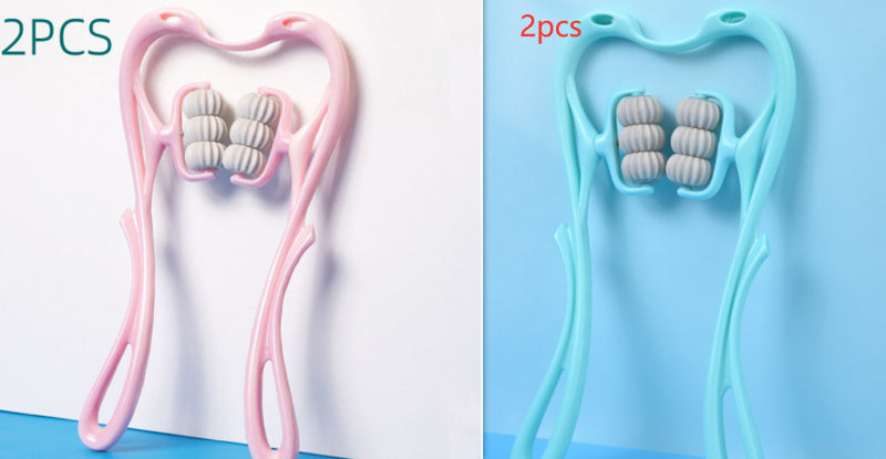 Multifunctional Manual Six-wheel Neck Massager Massage Relieve Roller Massage Tool 2f023096-c2c8-4ca6-9d77-2223a6dd08e5