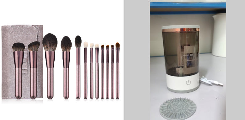 Women Eye Shadow Brush Cleaning Tool Portable Electric Makeup Brush Cleaner Machine With USB Charging Automatic Cosmetic Brush 2f213d29-f96b-41c7-a90d-b732136011ba