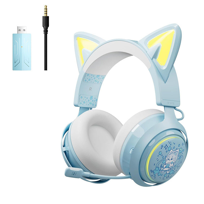 Net Red Same Style Luminous Cat Ear Headphones 305abf0b-c7c9-4460-bd92-67d7ca64ea2a