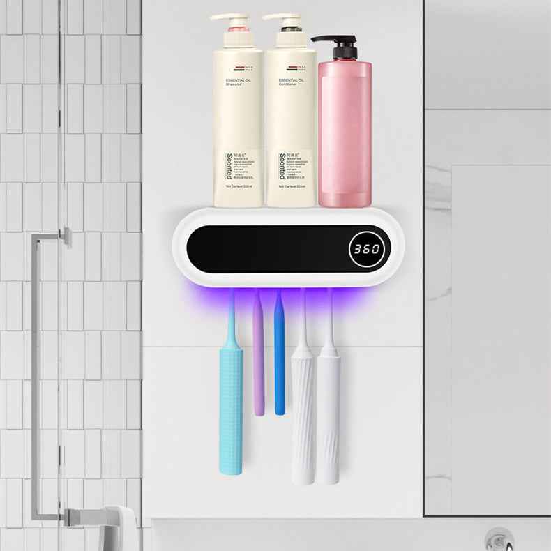 Wall Mounted Toothbrush Holder Smart Toothbrush UV Sterilizer Holder Toothpaste Dispenser Squeezer For Bathroom Accessories 3093577d-bba3-4c82-9061-4b7983656ab3