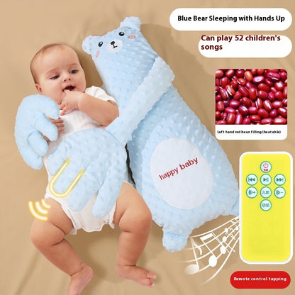 Pillow Hand Remote Controlled Soothing For Baby Sleep Cartoon Plush Toddler Comforting Hand - NOMAN STORE LLC