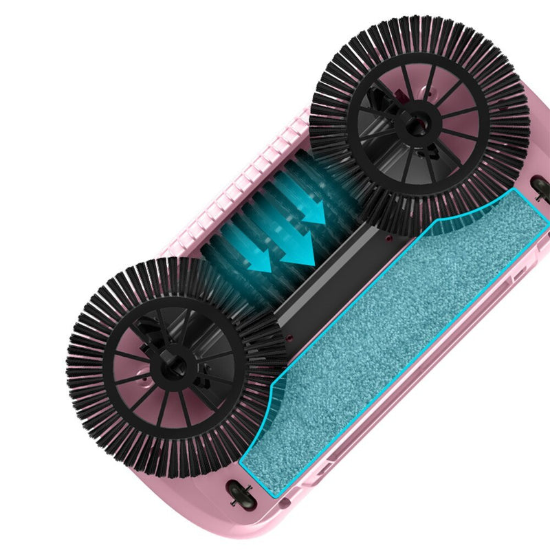 Hand Push Sweeper Household Broom Dustpan Mop Floor All-in-one Machine Gift Mop Sweeper 3218464738452