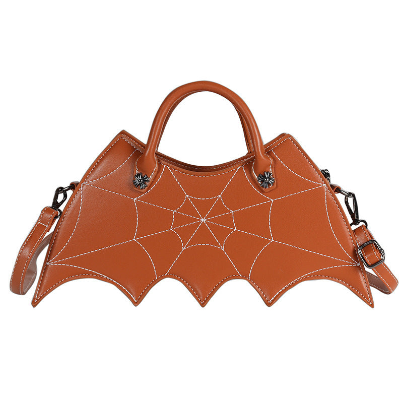 Halloween Spider Web Shape Shoulder Bags Personality Batgirl Tide Pu Handbags Fashoin Messenger Crossbody Bag 337e1b9b-b828-40af-b78a-c1f8902a399b