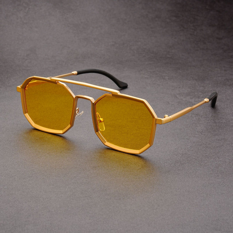 European And American Saibo Future Punk Double Beam Sunglasses 33f44cd5-0aeb-49a7-8416-4cab039e31d2