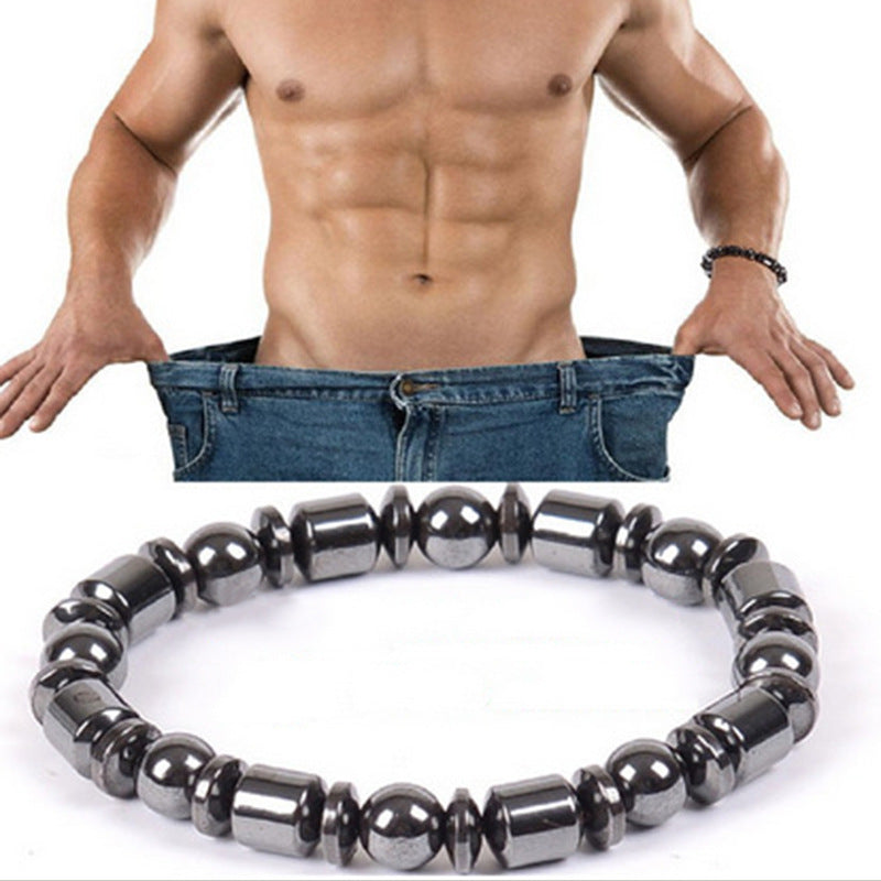 Weight Loss Magnet Bracelets For Women Men Pentagram Stone Magnetic Therapy Bracelets Pain Relief Slimming Health Jewelry 344382119440