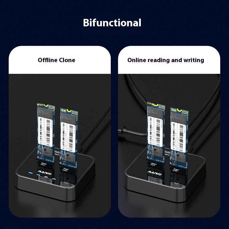 MAIWO K3016 M2 Solid State Readwrite Hard Disk Dock 34d004e2-18cd-48be-89ce-47871f09e622_trans