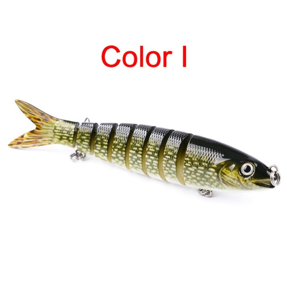 Pike Fishing Lures Artificial Multi Jointed Sections Hard Bait Trolling Pike Carp Fishing Tools 3571463906958
