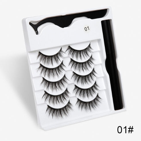 A Pair Of False Eyelashes With Magnets In Fashion 363677880612