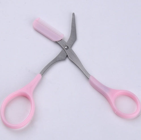 Beauty tools eyebrow scissors with eyebrow comb 3676153570922