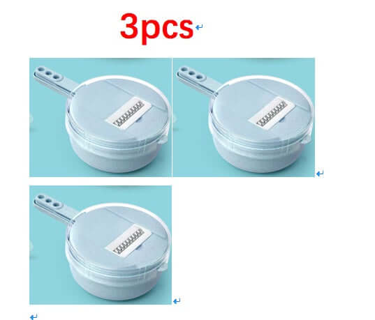 8 In 1 Mandoline Slicer Vegetable Slicer Potato Peeler Carrot Onion Grater With Strainer Vegetable Cutter Kitchen Accessories 376814251661