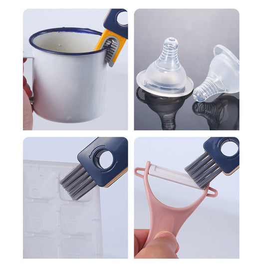 4 in 1 Bottle Cleaning Brush – Multifunctional Cup, Gap & Kitchen Cleaner Tool - NOMAN STORE LLC