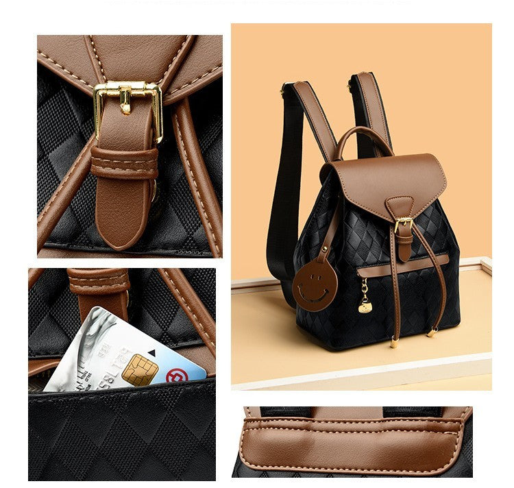 Female Backpack Casual Multifunction Women Leather Backpack Shoulder School Travel Back Pack 37e8c086-3c2b-407b-9a5c-a83dfea4aad0