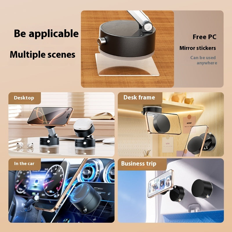 Foldable Magnetic Vacuum Car Phone Holder Foldable Suction Cup With Suction Cup Hands-Free Navigation For Smart Phone 395a9854-fb98-4e96-afbb-a988657bb3c1_trans