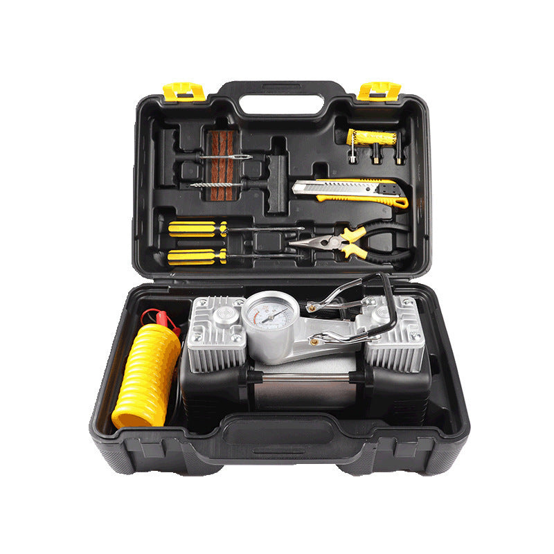 Multifunctional Tire Electric Car Tire Repair kit Tool Box 3993140668689