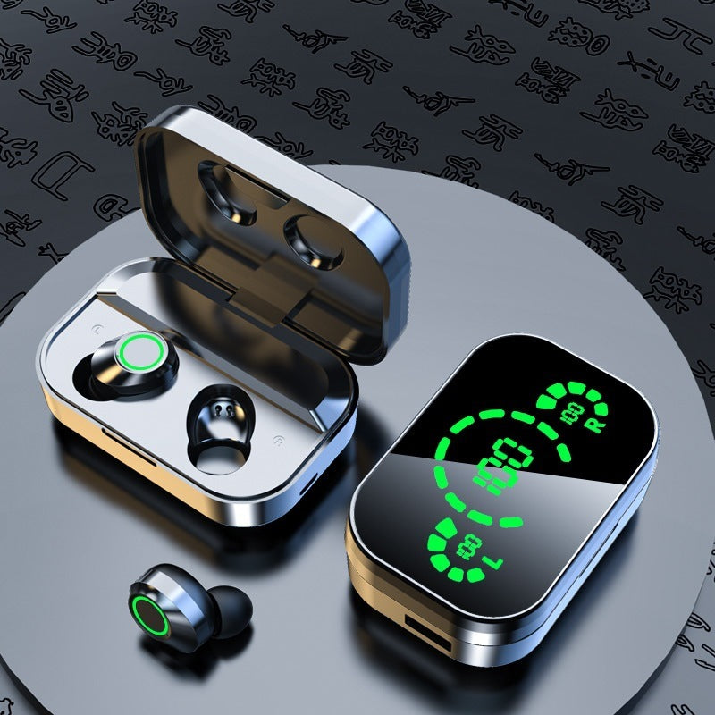 YD03 Wireless Bluetooth-compatible Headset TWS Large Screen Smart Digital Display In Ear Breathing Light 3c609640-b690-4906-9a4c-2b881f0535ea