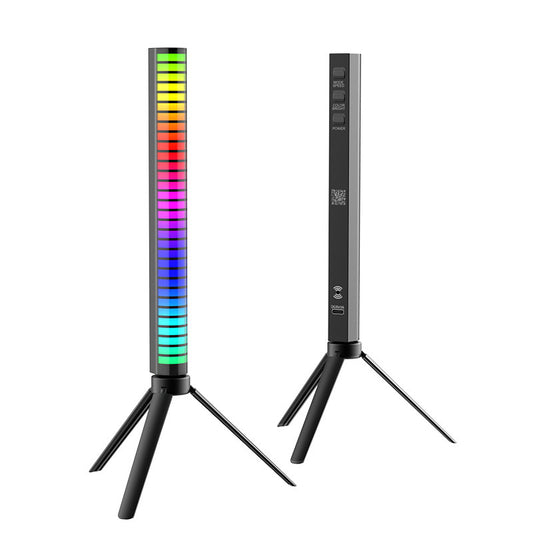 New Car Sound Control Light RGB Voice-Activated Music Rhythm Ambient Light With 32 LED 18 Colors Car Home Decoration Lamp - NOMAN STORE LLC