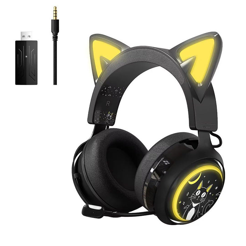 Net Red Same Style Luminous Cat Ear Headphones 3d83b3c6-bd33-469b-8bfe-d7c053356575