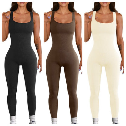 Women's Suspender Tank Top Tights - NOMAN STORE LLC