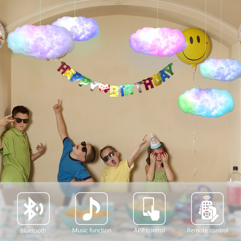 USB Cloud Light APP Control Music Synchronization 3D RGBIC Ambient Light Lightning Simulation Clouds Bedroom Room Light 3f348803-5dec-4a8f-b35c-87329c8ea5d6