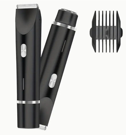 2 In 1 Hair Remover Women's Double Head Shaver Private Pubic Hair Trimmer Electric Razor Wet Dry Electric Body Hair - NOMAN STORE LLC