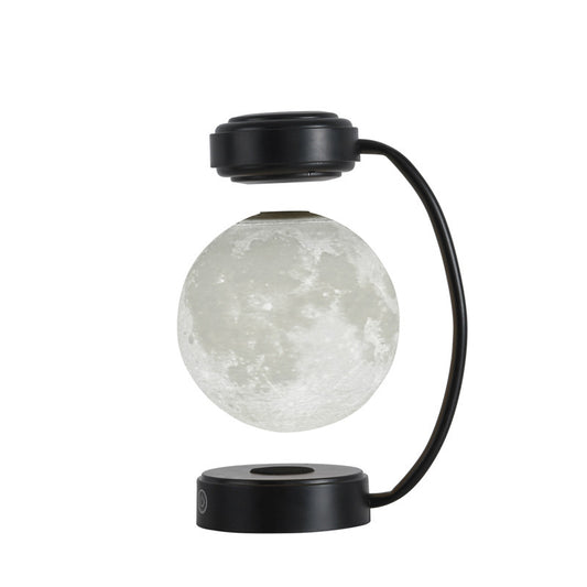 3D LED Moon Night Light Wireless Magnetic Levitating Rotating Floating Ball Lamp For School Office Bookshop Home Decoration - NOMAN STORE LLC