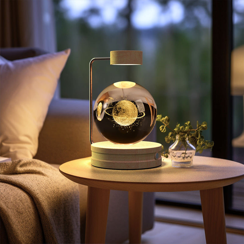 Crystal Ball Cosmic Dinosaur Indoor Night Light USB Power Warm Bedside Light Birthday Gift Night Lamp 410b0bac-e8de-4237-ab5a-aa21e350bde1