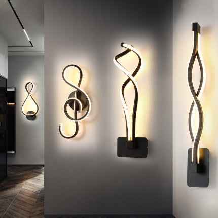 led wall lamp nordic minimalist bedroom bedside lamp 412786109890