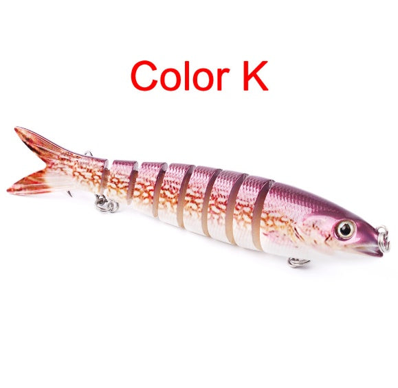Pike Fishing Lures Artificial Multi Jointed Sections Hard Bait Trolling Pike Carp Fishing Tools 4427408531694