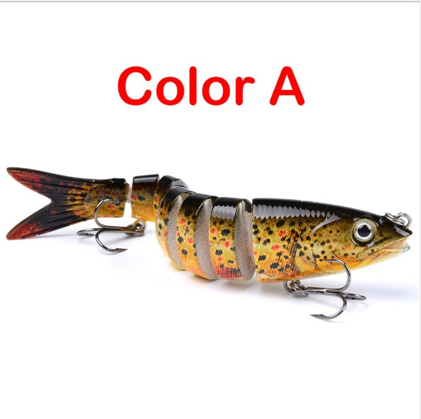 Pike Fishing Lures Artificial Multi Jointed Sections Hard Bait Trolling Pike Carp Fishing Tools 4470166231172