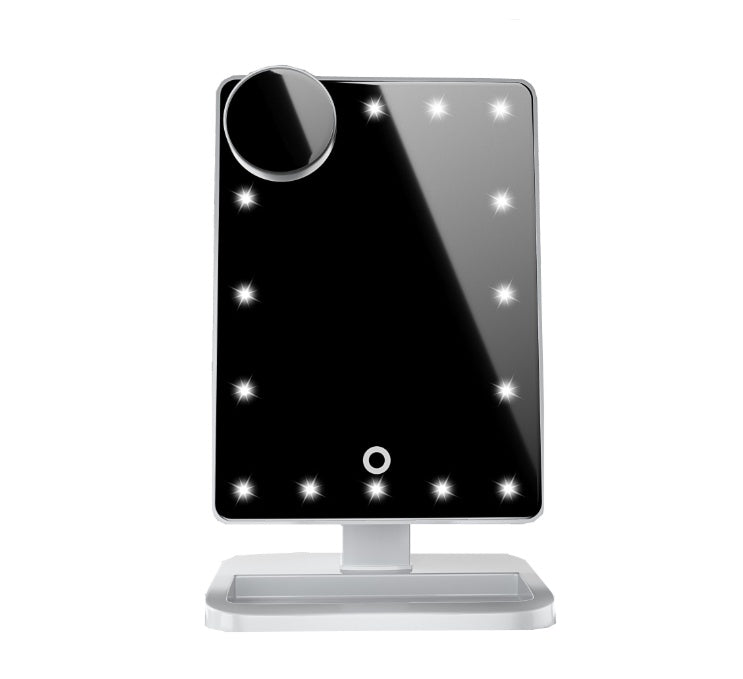 Touch Screen Makeup Mirror With 20 LED Light Bluetooth Music Speaker 10X Magnifying Mirrors Lights 465962112078_858b8503-da2d-4839-abe7-a32eaf639dc4