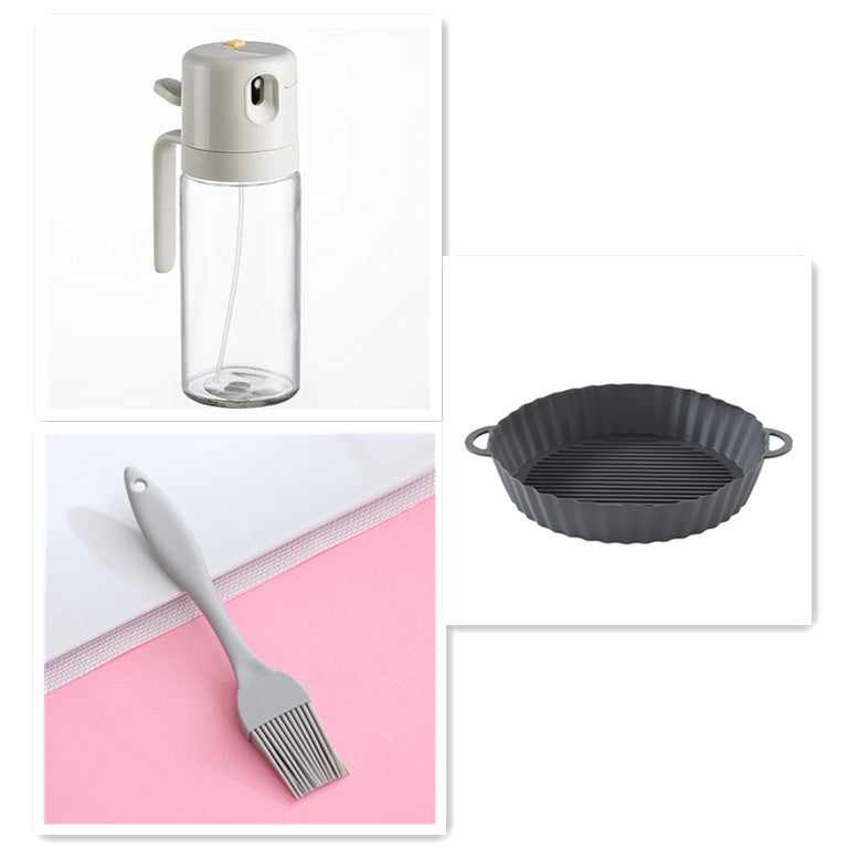 2 In 1 Oil Sprayer Bottle BBQ Cooking Oil Dispenser Olive Oil Pourers Sprayer Kitchen Baking Oil Mister Vinegar Bottle 4729de9f-adda-4420-afc9-565e8107121e
