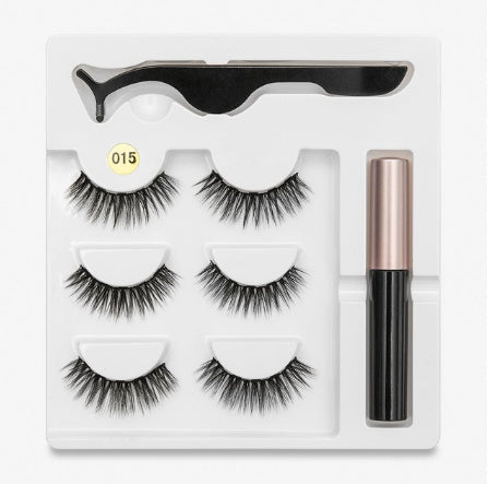 A Pair Of False Eyelashes With Magnets In Fashion 4835242113529