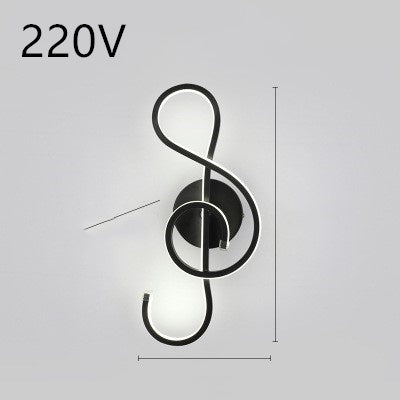 led wall lamp nordic minimalist bedroom bedside lamp 497b8b6b-1775-4b71-bd90-0ce23b6d31b6