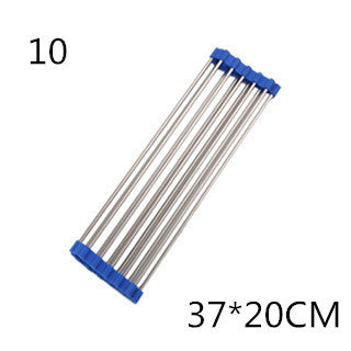 Folding Kitchen Drain Sink Rack Stainless Steel 4aae9172-fb61-43b9-a455-e3c607d283a6