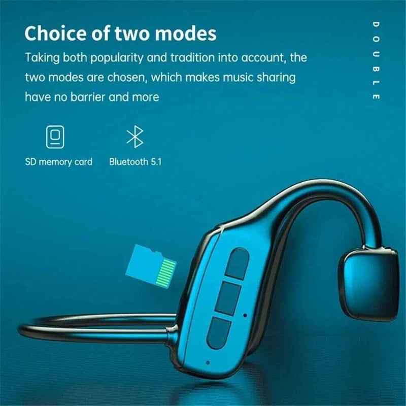 Bone Conduction Headphones Bluetooth 5.1 Wireless Headset Earbuds Outdoor Sport 4b6eea86-1edd-4f9e-9be4-1226e3db2362