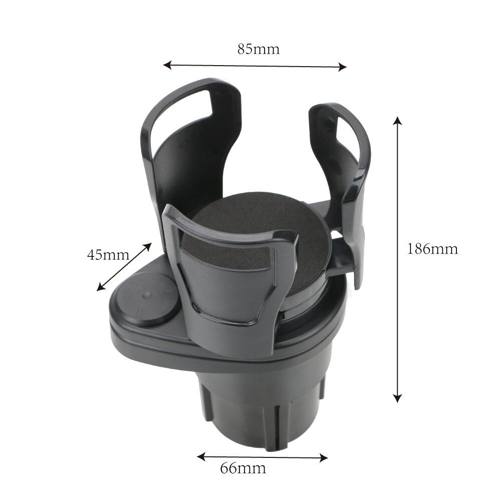 Foldable Car Cup Holder Drinking Bottle Holder Cup Stand Bracket Sunglasses Phone Organizer Stowing Tidying Car Styling - NOMAN STORE LLC