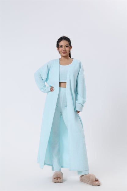3 Piece Lounge Set, Cute Loungewear, Warm Suit Sets, Matching Set, Lounge Set, 3 Piece Pant Sets, Women Winter Dress - NOMAN STORE LLC