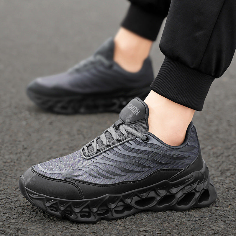 Men's Lace-up Sneakers Thick-soled Daddy Vulcanized Shoes Outdoor Running Sports Casual Shoes 5108c84a-5f17-4458-9368-8ee1ee7099e7