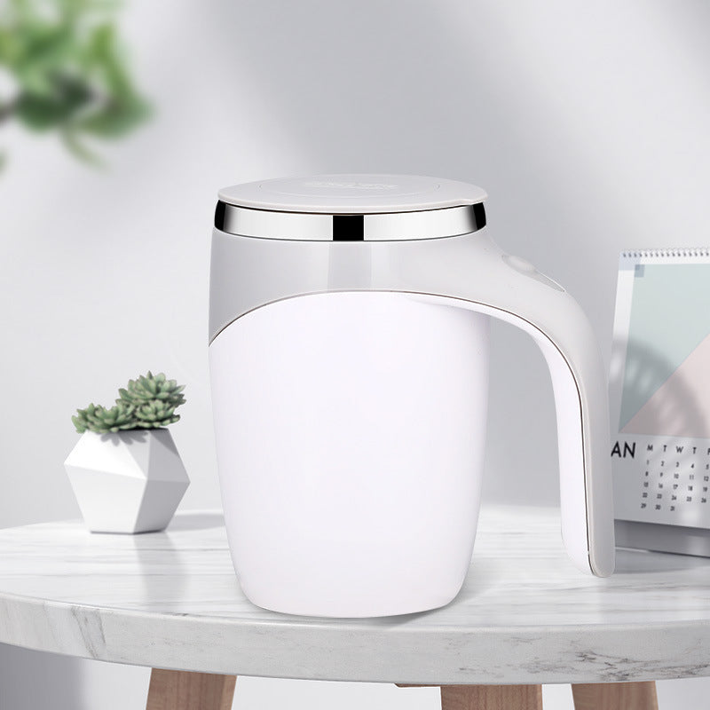 Rechargeable Model Automatic Stirring Cup Coffee Cup High Value Electric Stirring Cup Lazy Milkshake Rotating Magnetic Water Cup 53188518051186