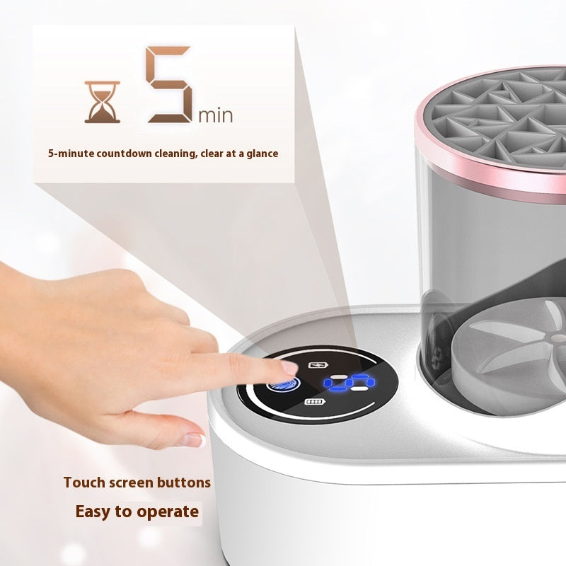 Electric Makeup Brush Cleaner Rechargeable Makeup Brushes Cleaning Tool Automatic Makeup Brush Cleaning Stand Device 5350953a-d35c-4eb1-a889-b94046a4813c_trans