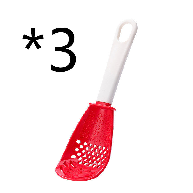 Multifunctional Slotted Spoon Grinding Cooking Spoon Mashed Auxiliary Food Ginger Garlic Spoon Press Potatoe Stir-frying Spatula Kitchen Gadget 5497b9cd-b61d-4f3a-9c6a-c1155f5af154