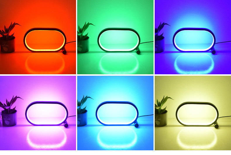 Usb Plug-In Lamp Oval Acrylic Lamp Touch Control Dimmable Modern Simple Creative Night Lamp Bedside Reading Lamp Desk Table Led 54a43af5-ba12-4dee-9036-9948cb1d4e78